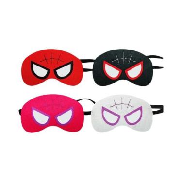 Imagem de Máscaras De Halloween Do Homem-Aranha Para Crianças 1/4/12/24 Peças Má