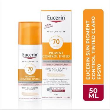 Imagem de Protetor Solar Facial Eucerin Sun Pigment Control Tom Claro FPS 70 50m