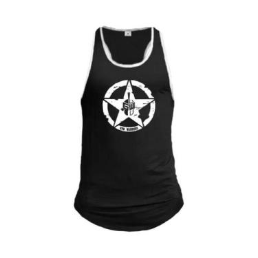 Imagem de Camiseta Regata Masculina De Algodão Respirável Para Verão, Ajuste Sli