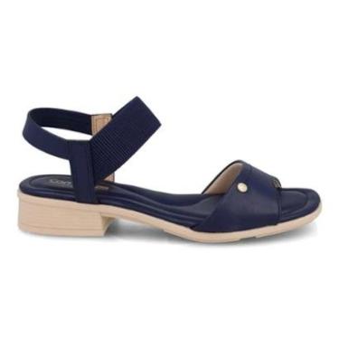 Imagem de Sandália Comfortflex Salto Bloco Feminina-Feminino