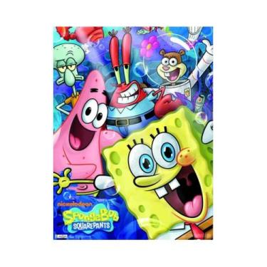 Imagem de Kit De Pintura Em Diamante DIY Do Bob Esponja, Ponto Cruz, Mosaico, De