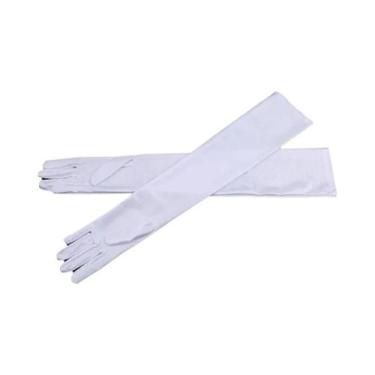 Imagem de Luvas longas de proteção UV feminina, protetor solar, direção e ciclis