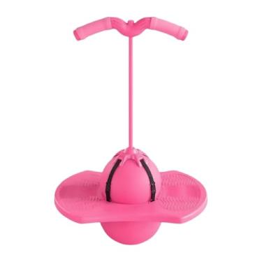 Imagem de Bola de Salto de Equilíbrio para Crianças,Brinquedo de Treino de Habilidades com Alça Saltitante - Bola com Plataforma de Salto | Para Crianças Adultos Meninos Meninas Uso em Casa Sala de Estar Interi