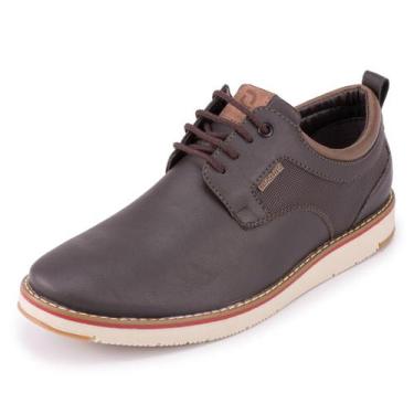 Imagem de Sapato Masculino Social Oxford Marrom DIfranca - BZ-510, 38