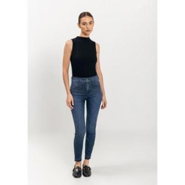 Imagem de Calça Jeans Skinny Cropped Com Tecnologia Perfect-Feminino
