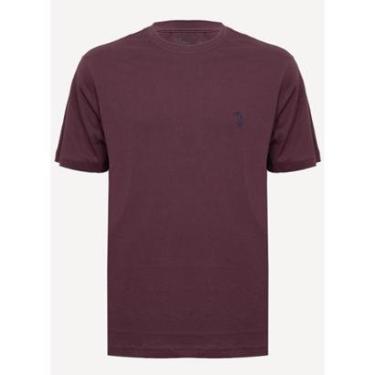 Imagem de Camiseta Aleatory Lisa Roxo Beringela-Masculino