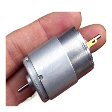 Imagem de Arranque eletrônico de eixo duplo RS-385 DC 24V 9600RPM adequado para instalar codificador de precisão equipamento de escritório copiadora (1 peça com codificador)