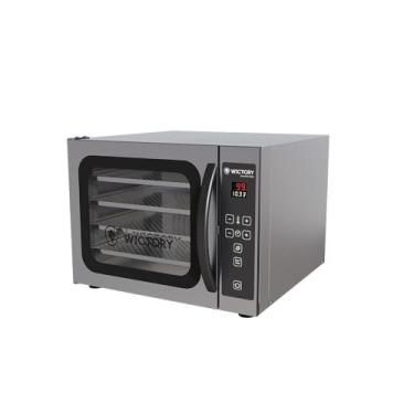 Imagem de Forno Convector Turbo 50 Litros Inox Com 4 Assadeiras WCV-435 Wictory