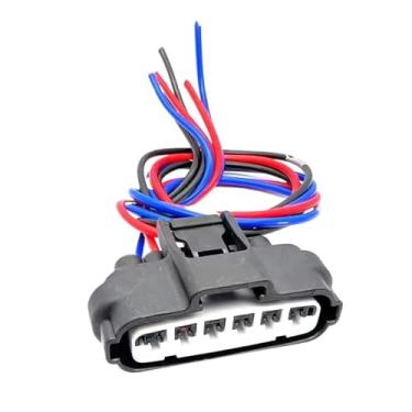 Imagem de SSXLSMYXGS 1 conjunto de 6 pinos 7283-1968-30 90980-11858 pedal do acelerador do conector do amortecedor do motor do automóvel SSXLSMYXGS(6p female,1 set)