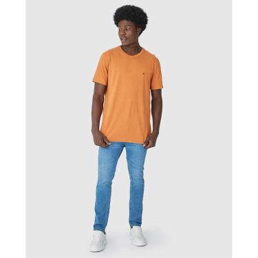 Imagem de Calça Masculina Skinny Tape Cintura Média Em Flex Jeans-Masculino
