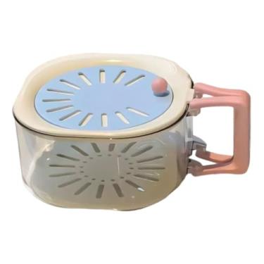 Imagem de SiaBiced Cesto Escorredor de Frutas, Recipiente para Lavar Vegetais, Escorredor de Roupas