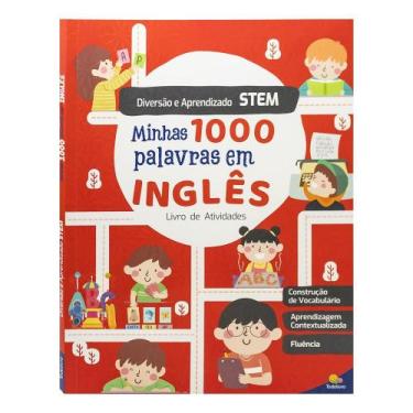 Imagem de Livro - Diversão e Aprendizado STEM: Aprenda 1000 Palavras INGLÊS