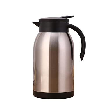 Imagem de Garrafa térmica de água quente com isolamento térmico, retenção de calor, chá doméstico, garrafa a vácuo de grande capacidade, aço inoxidável à prova de vazamento (cor: uma cor) (rabisco de dinossauro