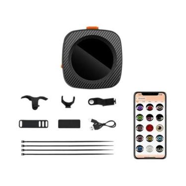 Imagem de Luz Traseira LED Olho De Diabo Para Motocicleta, Modificação De Espelh