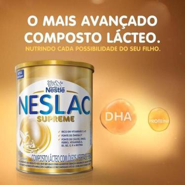 Imagem de Composto Lácteo Neslac Supreme 800g - Nestlé, 800g, Sem sabor