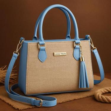 Imagem de Bolsa Tote Feminina Grande Elegante para Dia a Dia - LORENA VITORIA, A