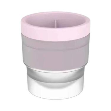 Imagem de Forma De Gelo De Silicone De Grau Alimentício Empilhável Para Esferas 