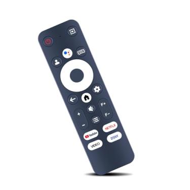 Imagem de ZWP Controle remoto de voz de substituição para projetor inteligente PUTRIMS K12, mini projetor Salange HY320