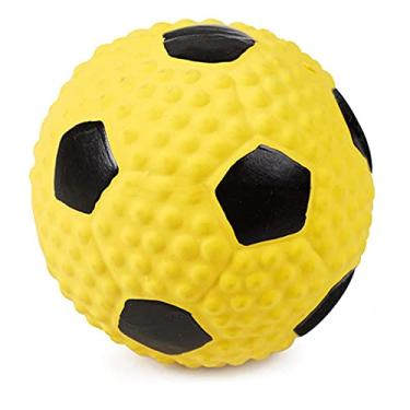 Imagem de Brinquedo de Pet Látex com Chocalho Interativo Treinamento e Mordida Interno para Cães Gatos Exercício Limpeza Dental Entretenimento