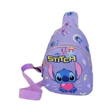 Imagem de Mini Bolsa Transversal De Anime Stitch Angel, Bolsa De Peito De Desenh