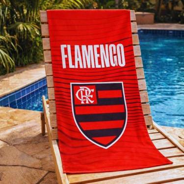 Imagem de Toalha Times Brasileiros Praia Piscina Banho 140x70 100 Algodão - Lepp