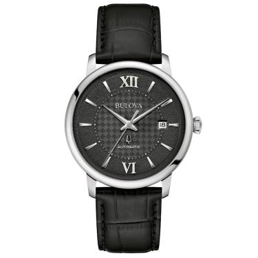 Imagem de Relógio Bulova Masculino Ref: 96b441 Automático Prateado Hudson