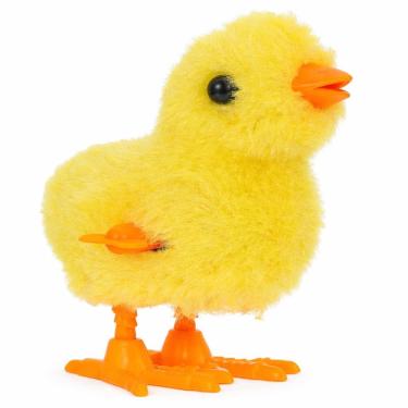 Imagem de Pintinho de Brinquedo à Corda Amarelo Infantil