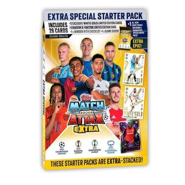 Imagem de Topps UEFA UCC 2025 Match Attax Extra Starter Pack-Unissex
