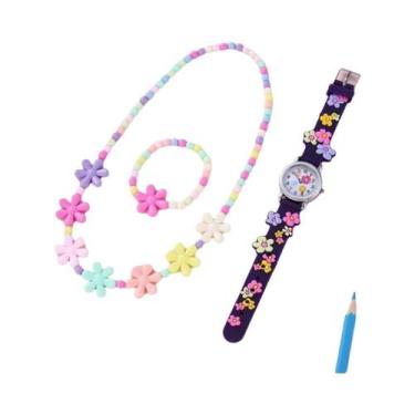 Imagem de Conjunto De Relógios De Pulso Para Crianças Com Desenhos Coloridos E M