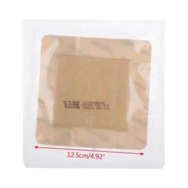 Imagem de Curativo De Espuma De Silicone PU Estéril E Impermeável (5 Unidades) P