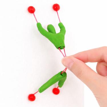 Imagem de Boneco Gruda e Desce Parede Ninja Colorido