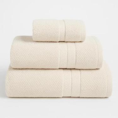 Imagem de Jogo De Toalhas 3 Peças 2 Banho Gigante E 1 Rosto Buddemeyer, Bege - 1