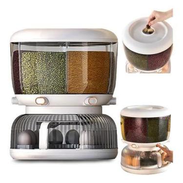 Imagem de Dispenser Giratorios Grãos com divisória para Ovos SNH44 Snel Home - M