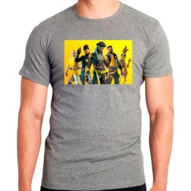 Imagem de Camiseta fortnite games jogos camisa masculina lançamento 03 - DESIGN 