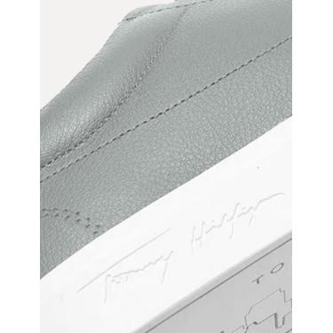 Imagem de Tênis Tommy Hilfiger Masculino Couro Greg Cinza THFM0FM04171 THPTY Tam