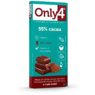 Imagem de Chocolate Vegano 55% Cacau Only4 80g