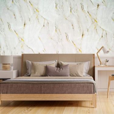 Imagem de Papel de Parede Adesivo Autocolante Decorativo Mármore Texturizado 10 