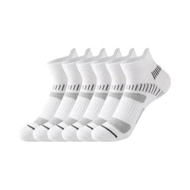 Imagem de Meias Esportivas Respiráveis e Acolchoadas Para Tornozelo, 3 Pares WRE