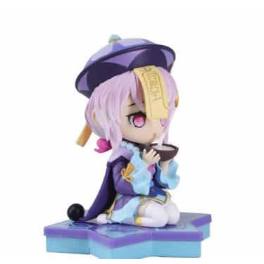 Imagem de Figura de anime Toy Genshins Impacts Qiqi, coleção de PVC de 12 cm - y