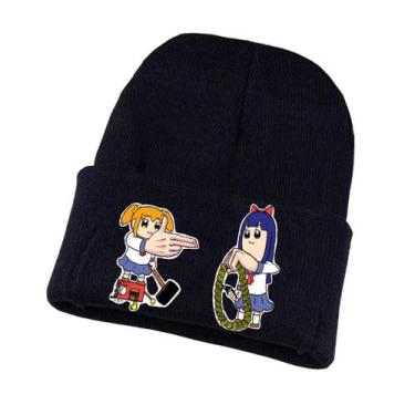 Imagem de Chapéu de malha Pop And Pipis Anime Winter Beanie 20x28cm - Yiweisai