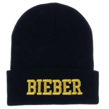 Imagem de Chapéu de malha Biebers Anime Winter Beanie para adultos e crianças - 