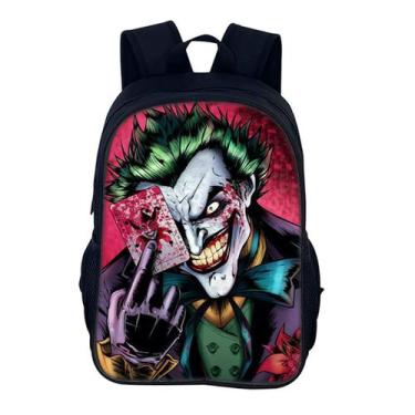 Imagem de Mochila escolar Jokerss Anime para crianças de nylon 350g - yiweisai