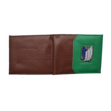 Imagem de Carteira Anime Characters Carteira fina dobrável em couro PU - Yiweisa