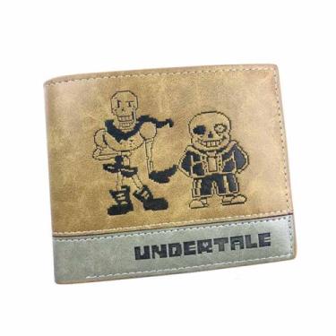 Imagem de Wallet Slim BiFold Wallet Undertales Personagens de anime - yiweisai