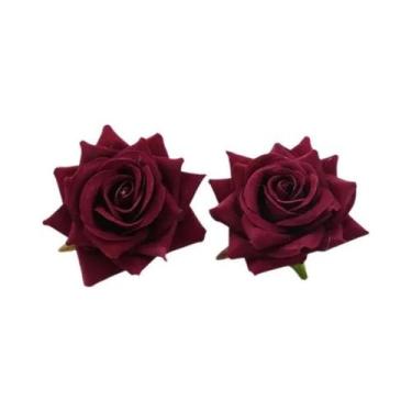 Imagem de Rosas Vermelhas Flores Artificiais 510PCS Decoração De Casamento E Cas