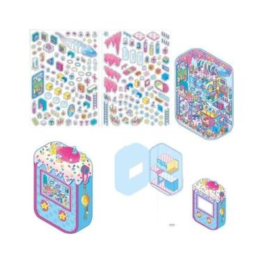 Imagem de Adesivos De Cena Em Miniatura 3D Kawaii, Brinquedos DIY, Jogos, Scrapb
