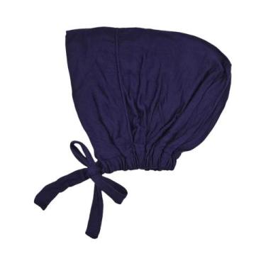 Imagem de Touca Hijab Modal Feminina, Turbante Interno Com Cordão, Lenço Islâmic