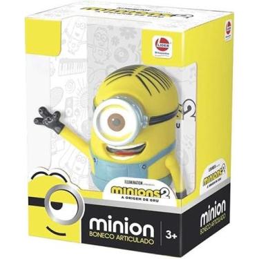 Imagem de Boneco de Vinil Minions Stuart - Brinquedo Divertido - LIDER