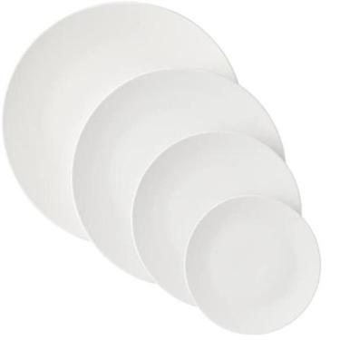 Imagem de Jogo Mesa Posta Aparelho de Jantar 24 Peças Porcelana Sophia Tramontin