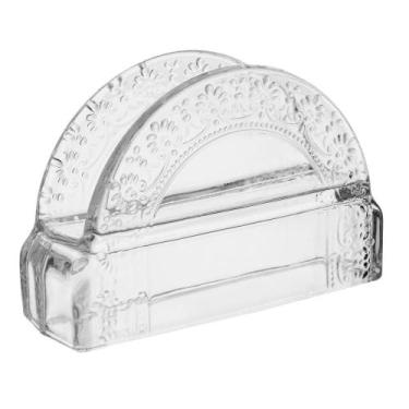 Imagem de Porta Guardanapos Wolff Mauve 12,5cm x 4cm x 8,5cm Cristal